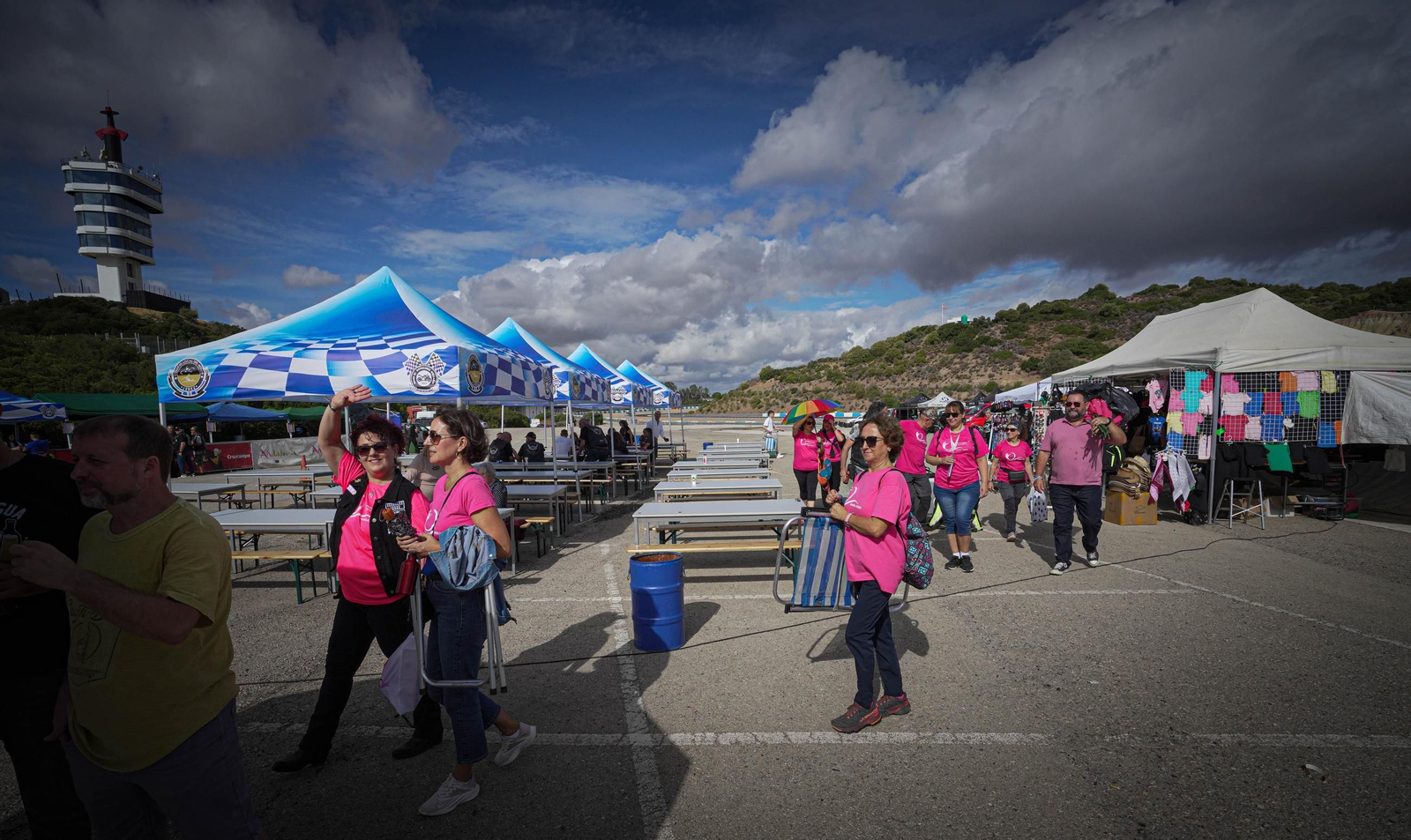 Imágenes de Rodada Solidaria en el Circuito de Jerez