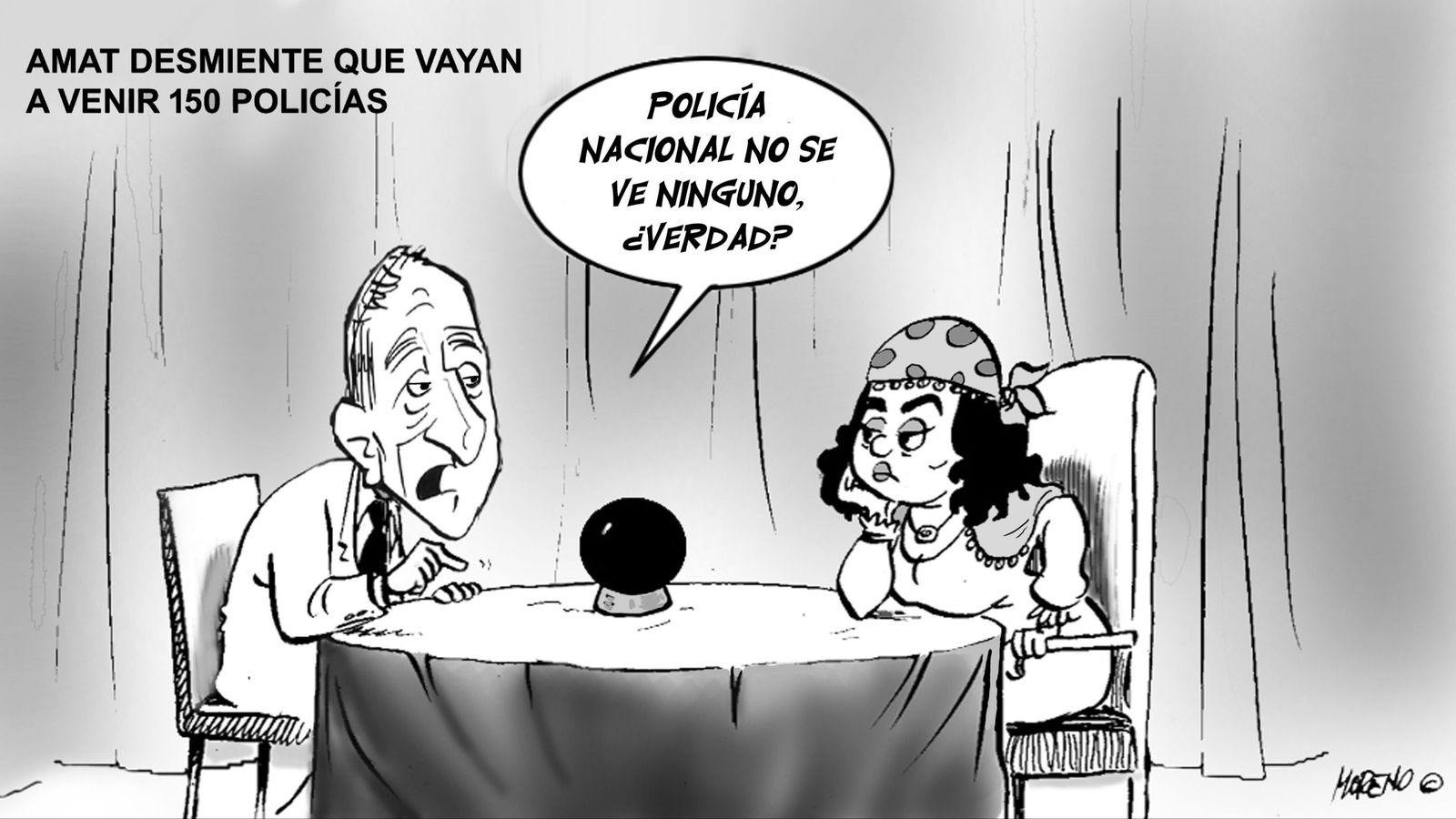 Amat y policía