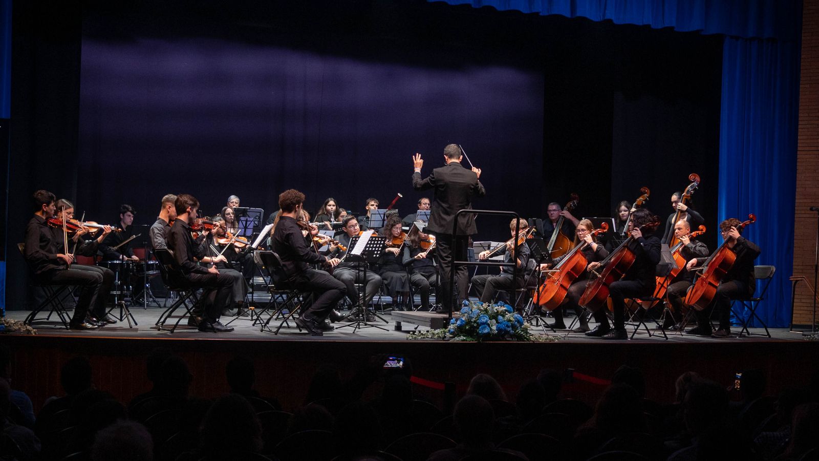 El concierto de la joven orquesta sinfónica de La Línea, en imágenes