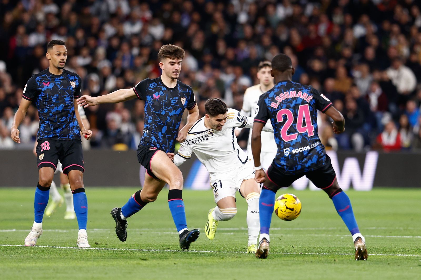 Las fotos del Real Madrid - Sevilla de Liga