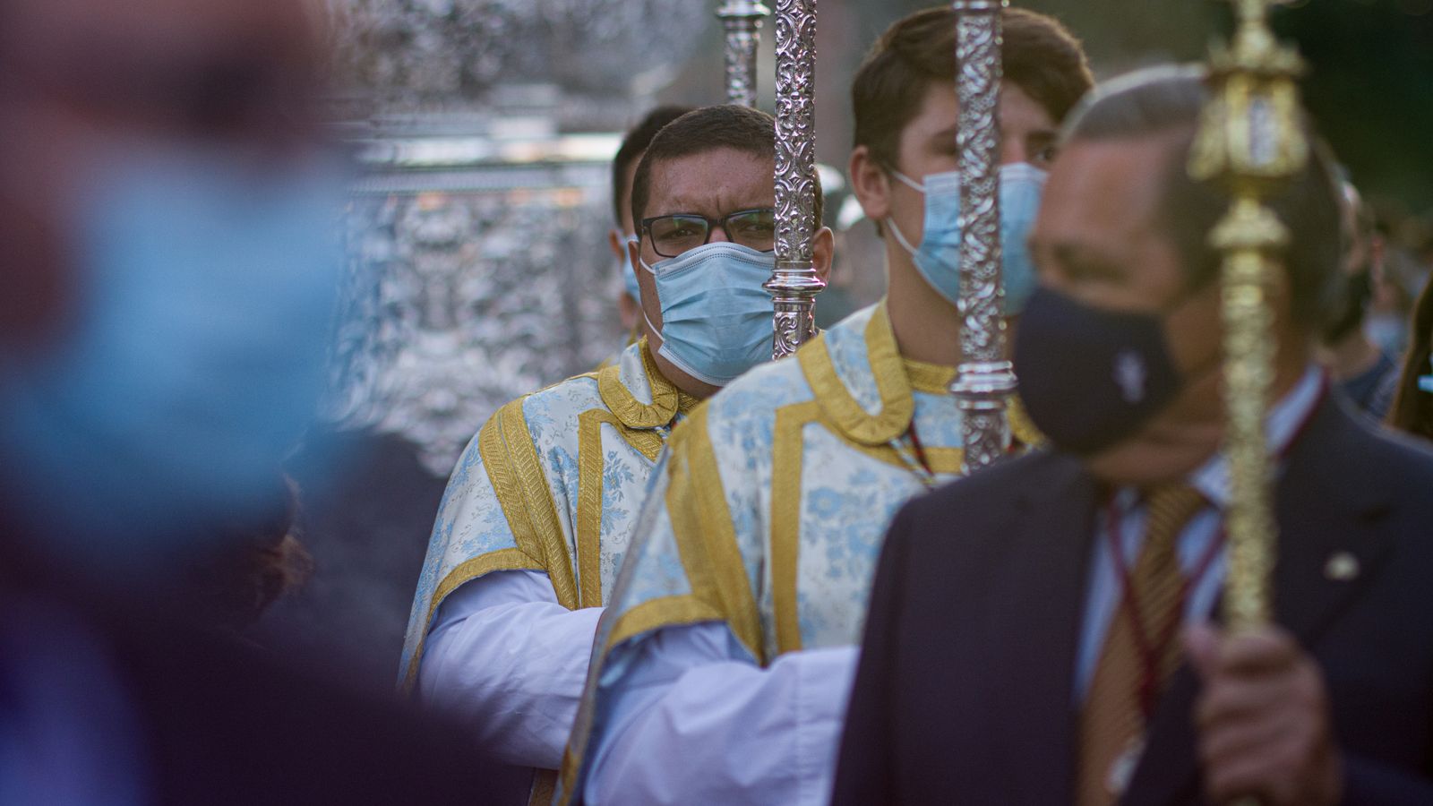 La procesión de la Virgen de Valvanera, en imágenes
