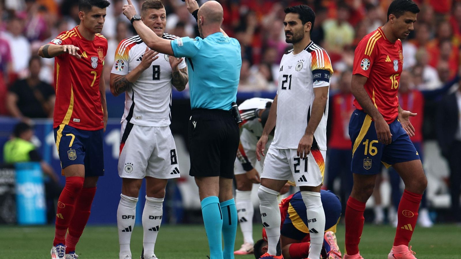 Las mejores fotos del España - Alemania