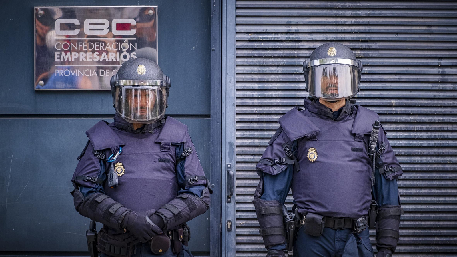 Las imágenes de las movilizaciones del martes por la huelga del Metal en Cádiz