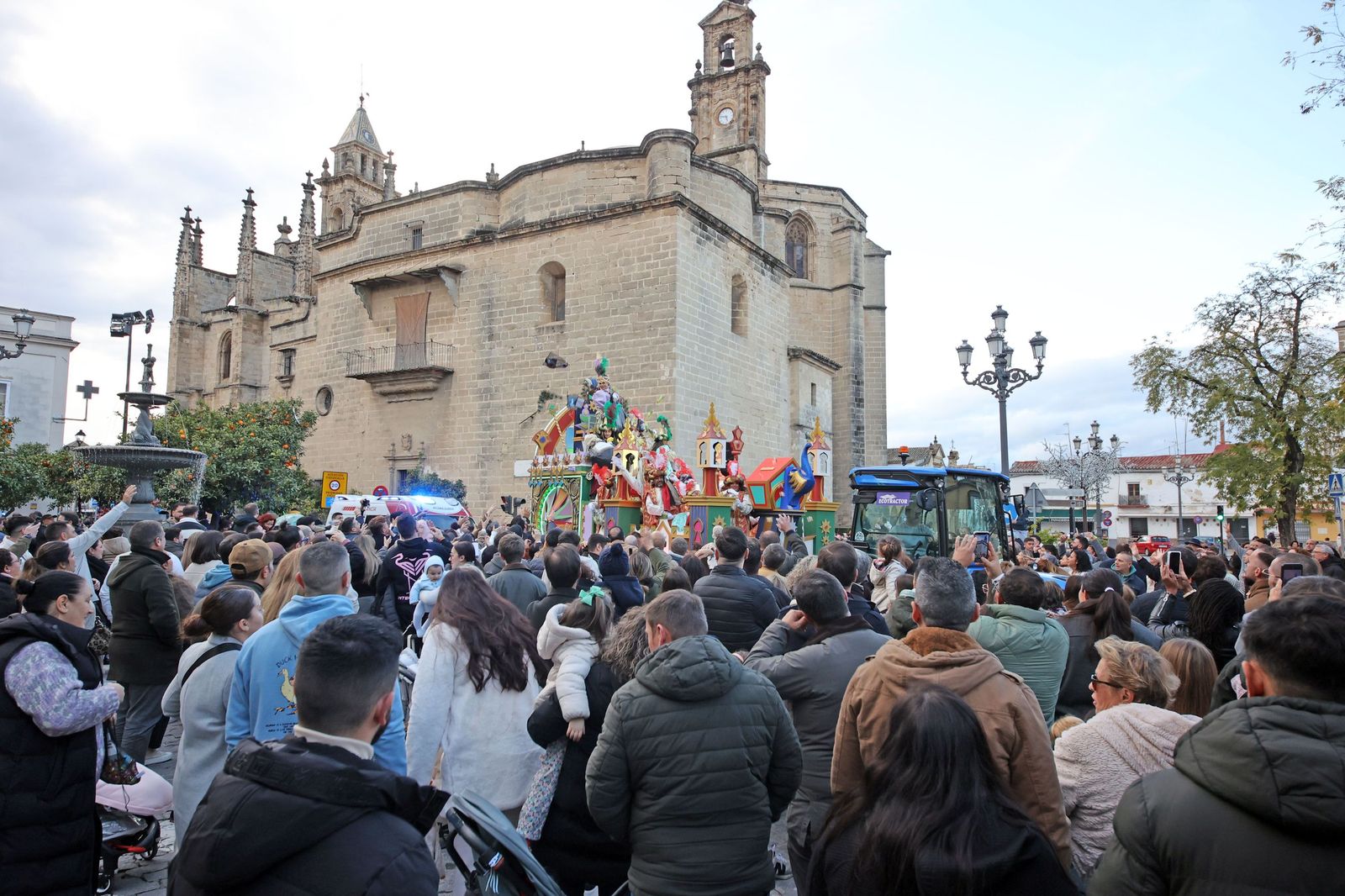 Imágenes de la cabalgata del Cartero Real de Jerez