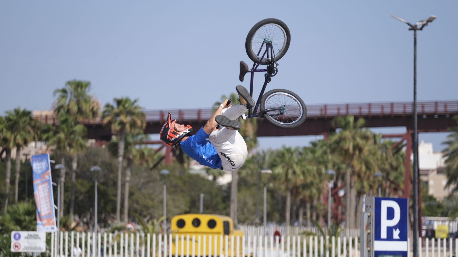 Uno de los espectaculares trucos que se pudieron ver el pasado fin de semana en el Andalucía Urban.