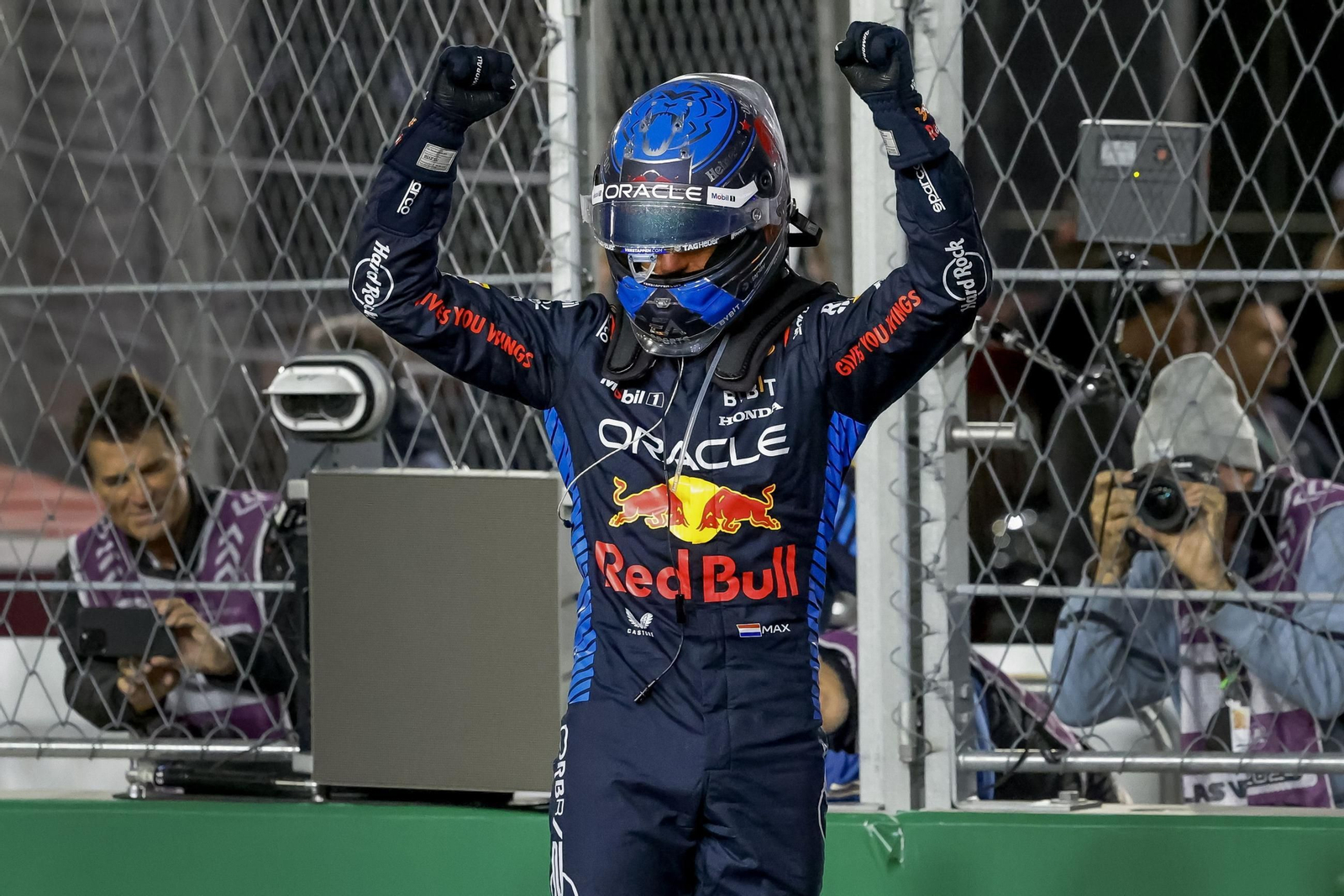 Las fotos del título mundial de Verstappen en Las Vegas