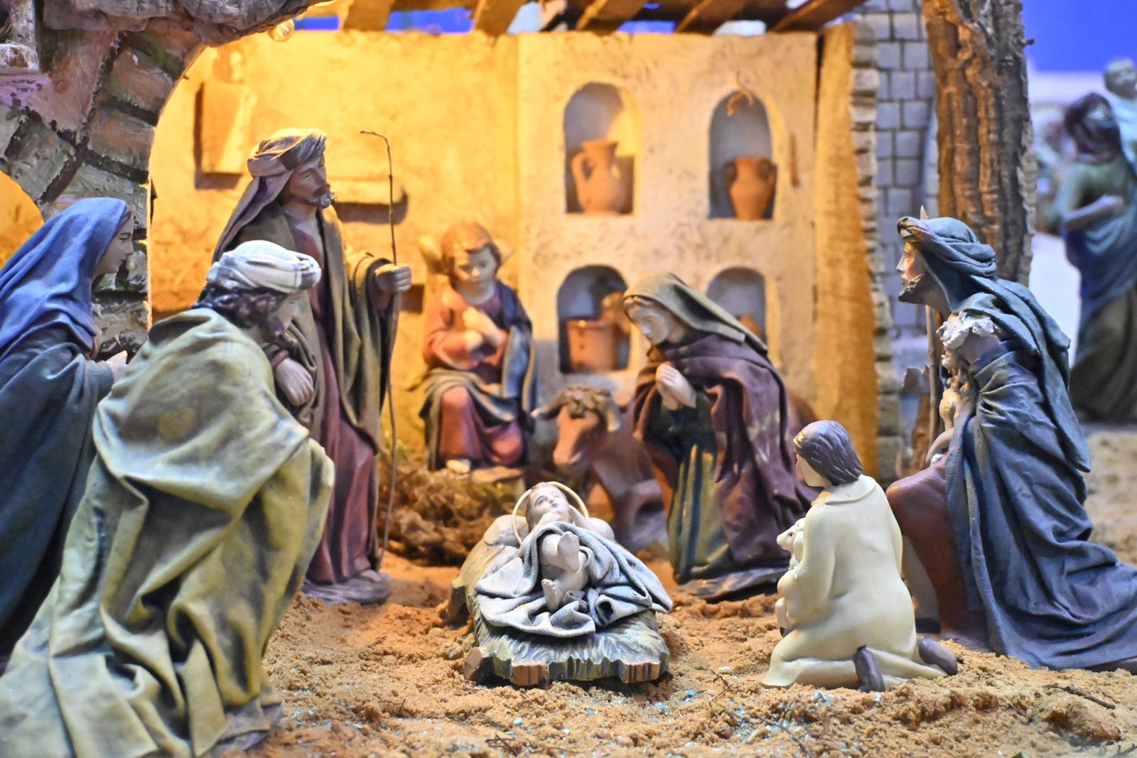 Las mejores imágenes de los belenes de Huelva, vistas de cerca