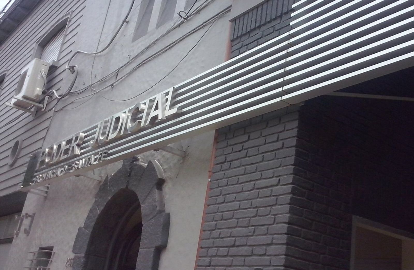 Sede del Juzgado de Santa Fe, en Argentina.