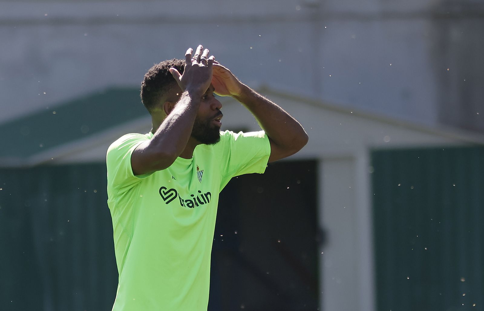 Las imágenes del entrenamiento del Betis