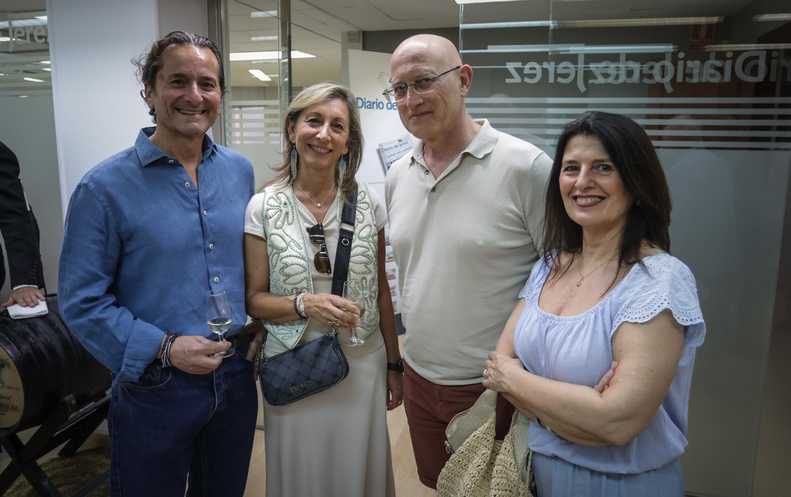 Fotos de la inauguración de la exposición de Jaime Pandelet en la sala ArteAdiario
