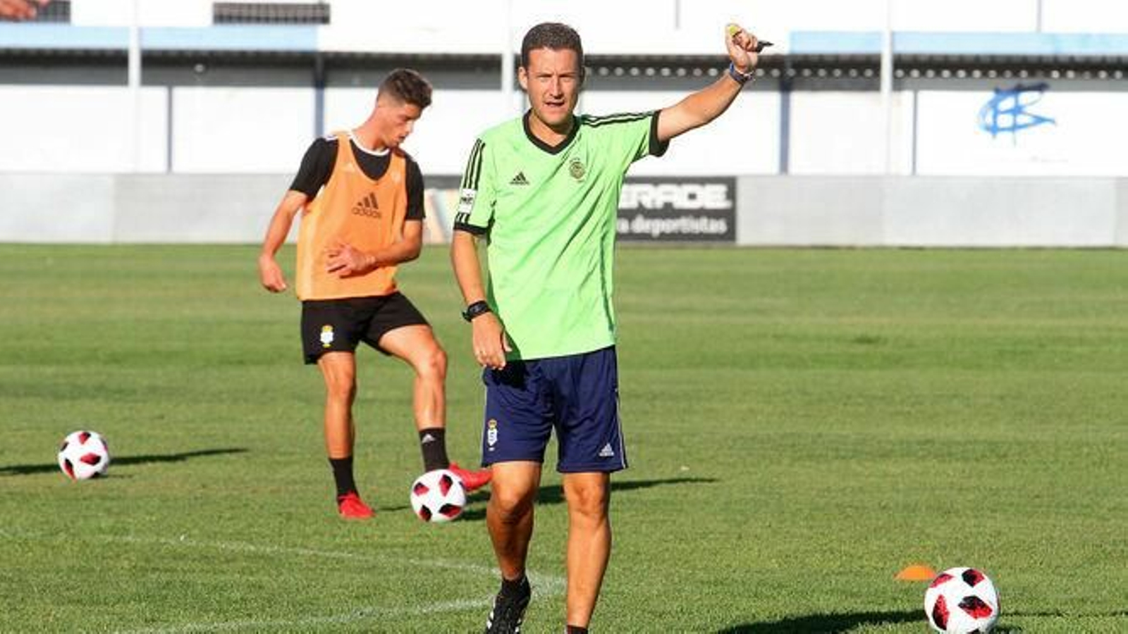 David Torrejón, durante un entrenamiento.