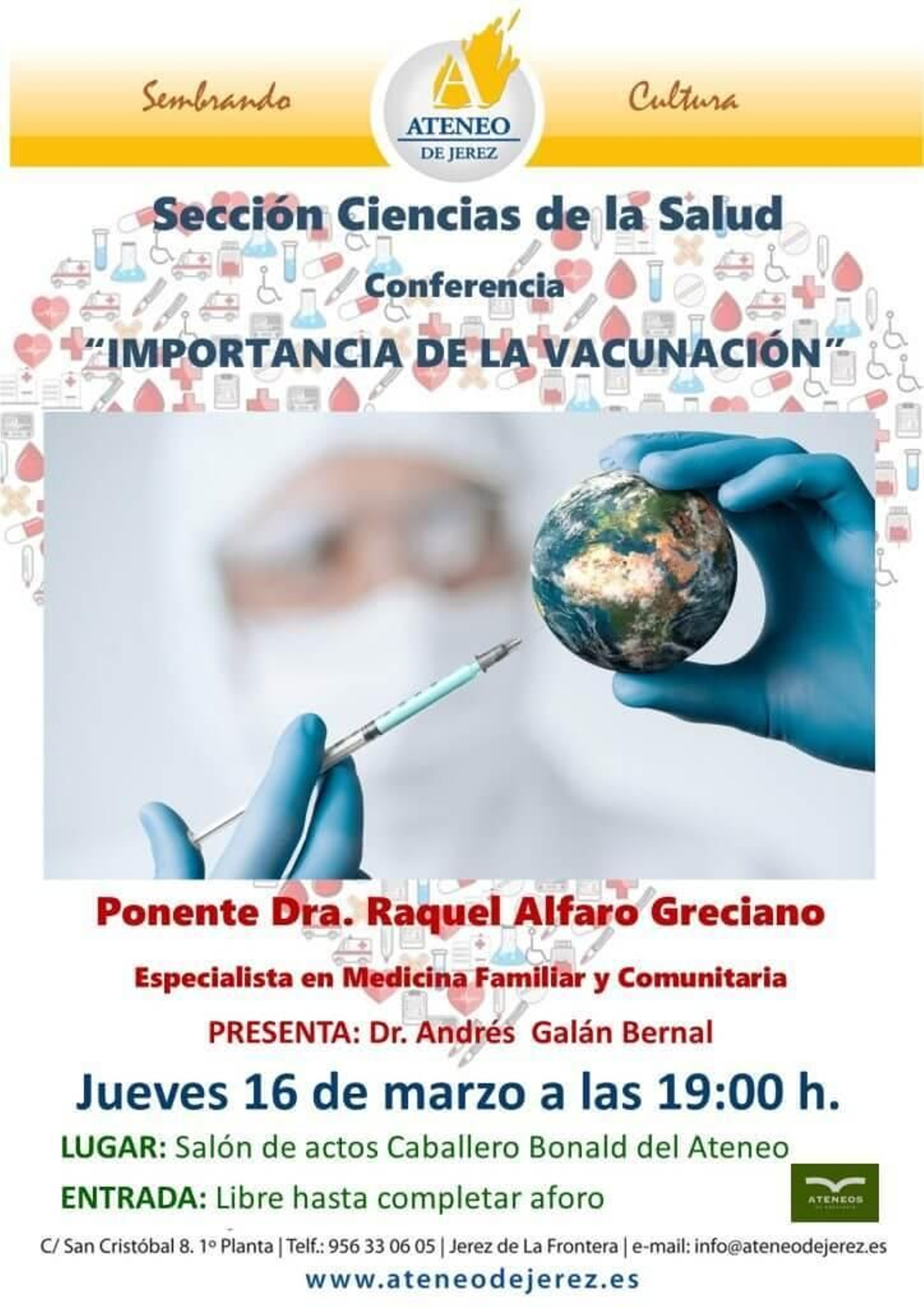 Actos en el Ateneo de Jerez