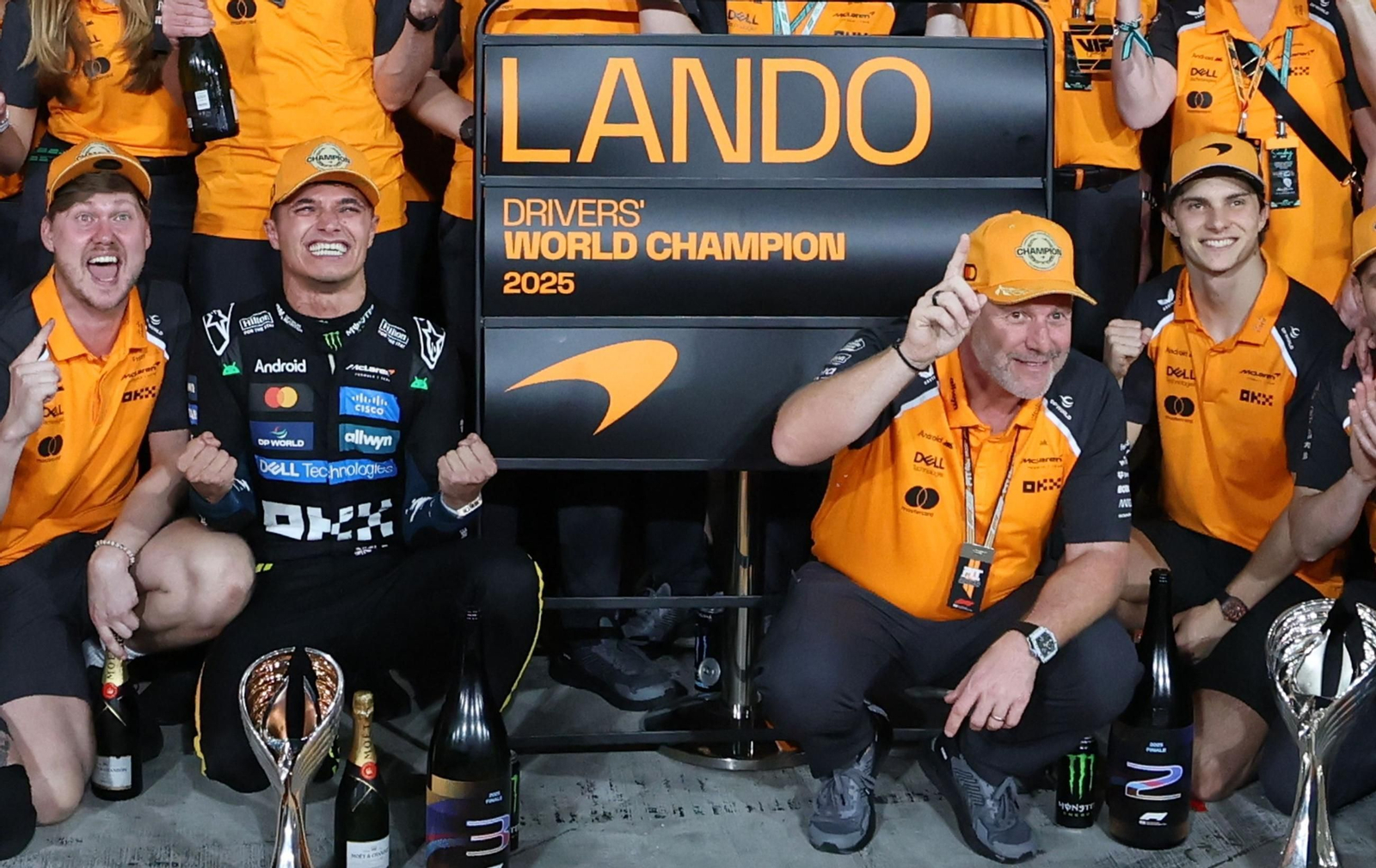 Las fotos del título mundial de Lando Norris en la Fórmula 1