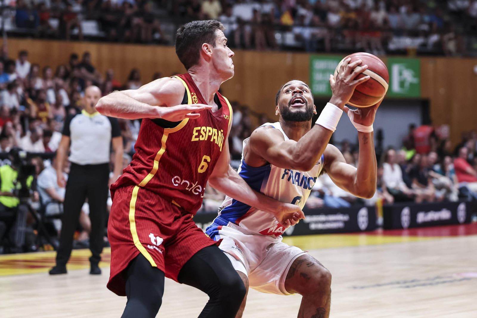 Las fotos del España - Francia de baloncesto
