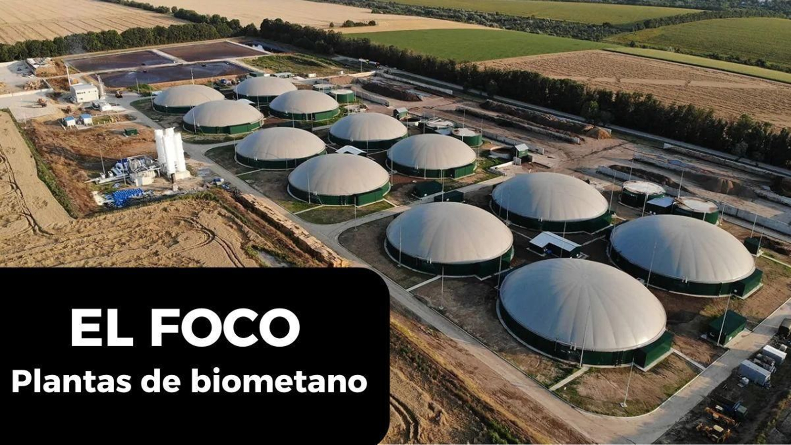 Imagen de archivo de una planta de biometano