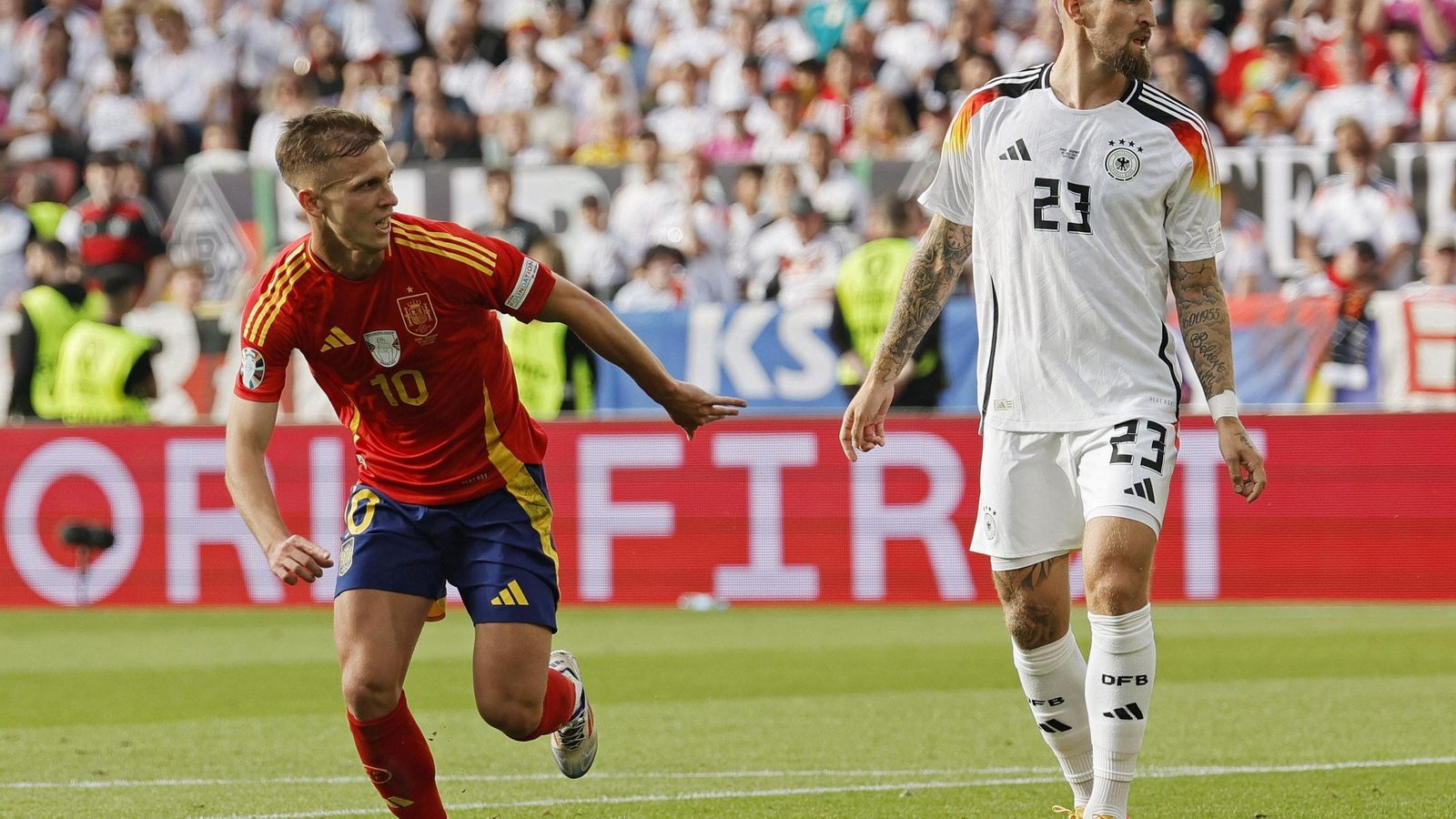 Las mejores fotos del España - Alemania