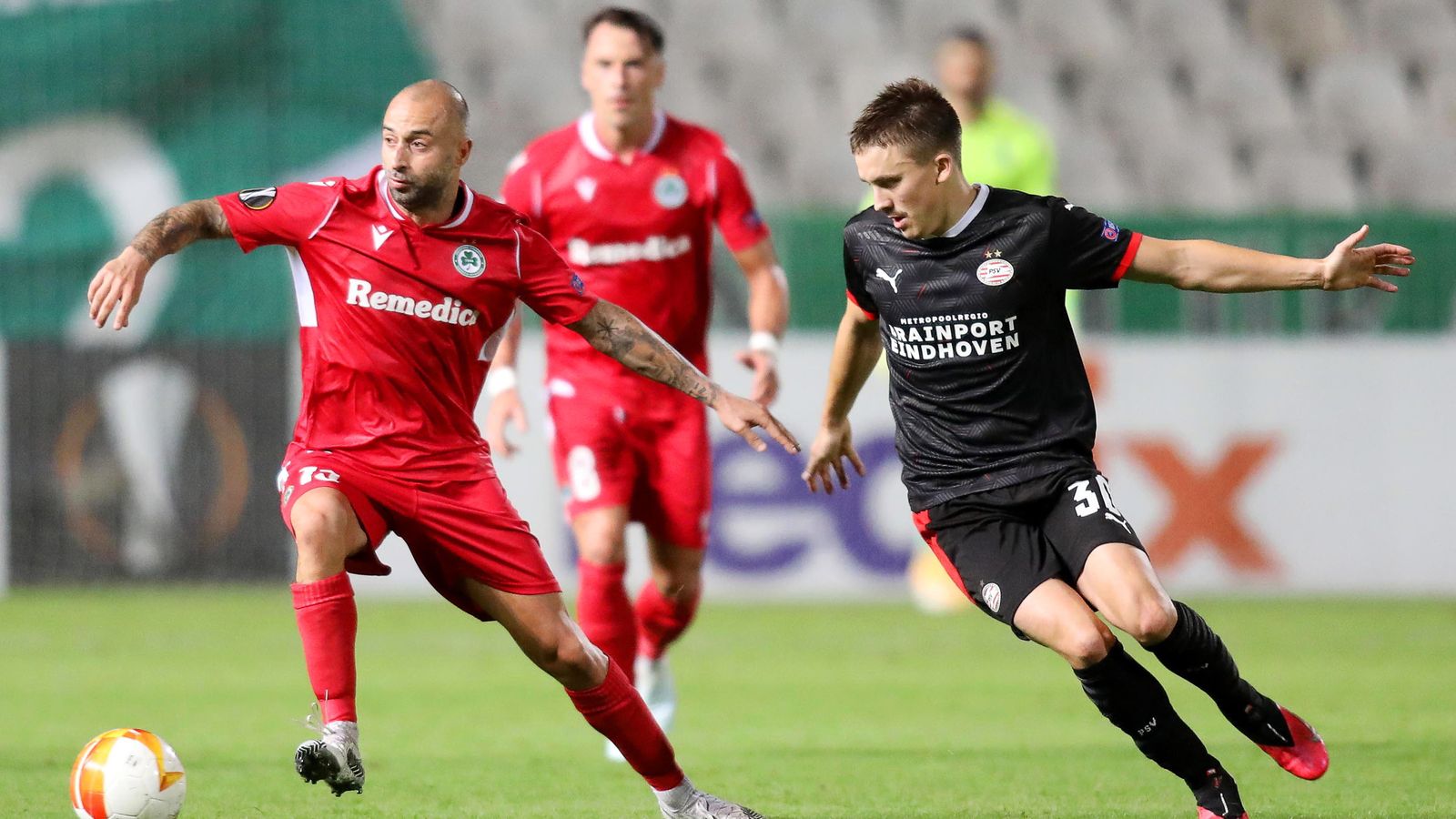 El Omonia cayó el pasado jueves ante el PSV, que marcó en el último suspiro.