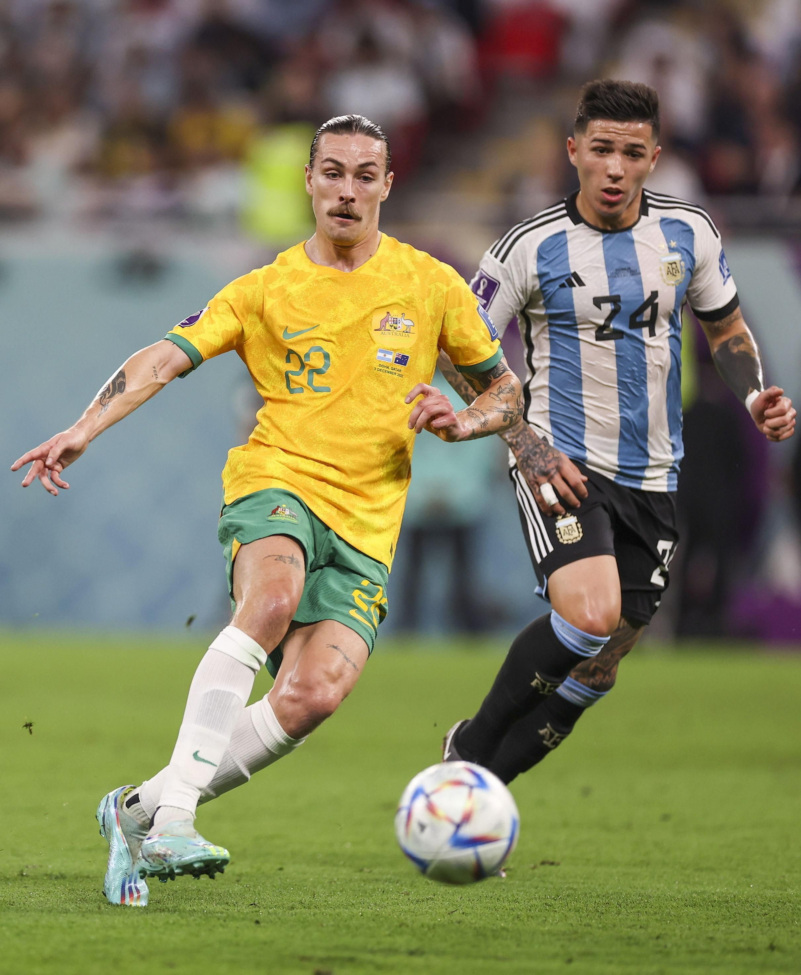 Las fotos del Argentina - Australia