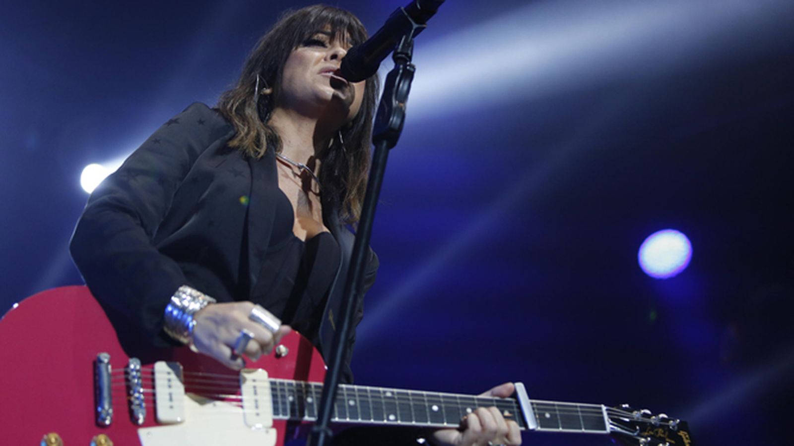 Vanesa Martín, durante su actuación.