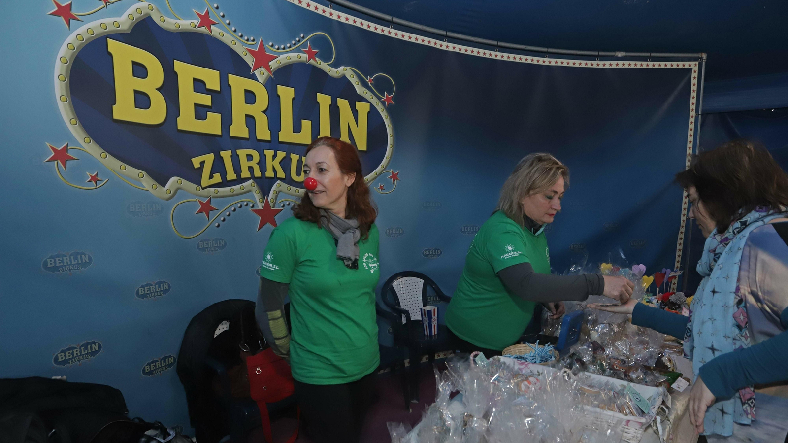 Imágenes de la gala solidaria para el circo Berlín.