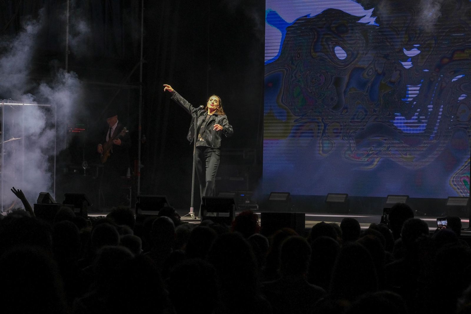 Concierto de Luz Casal en el CAAC