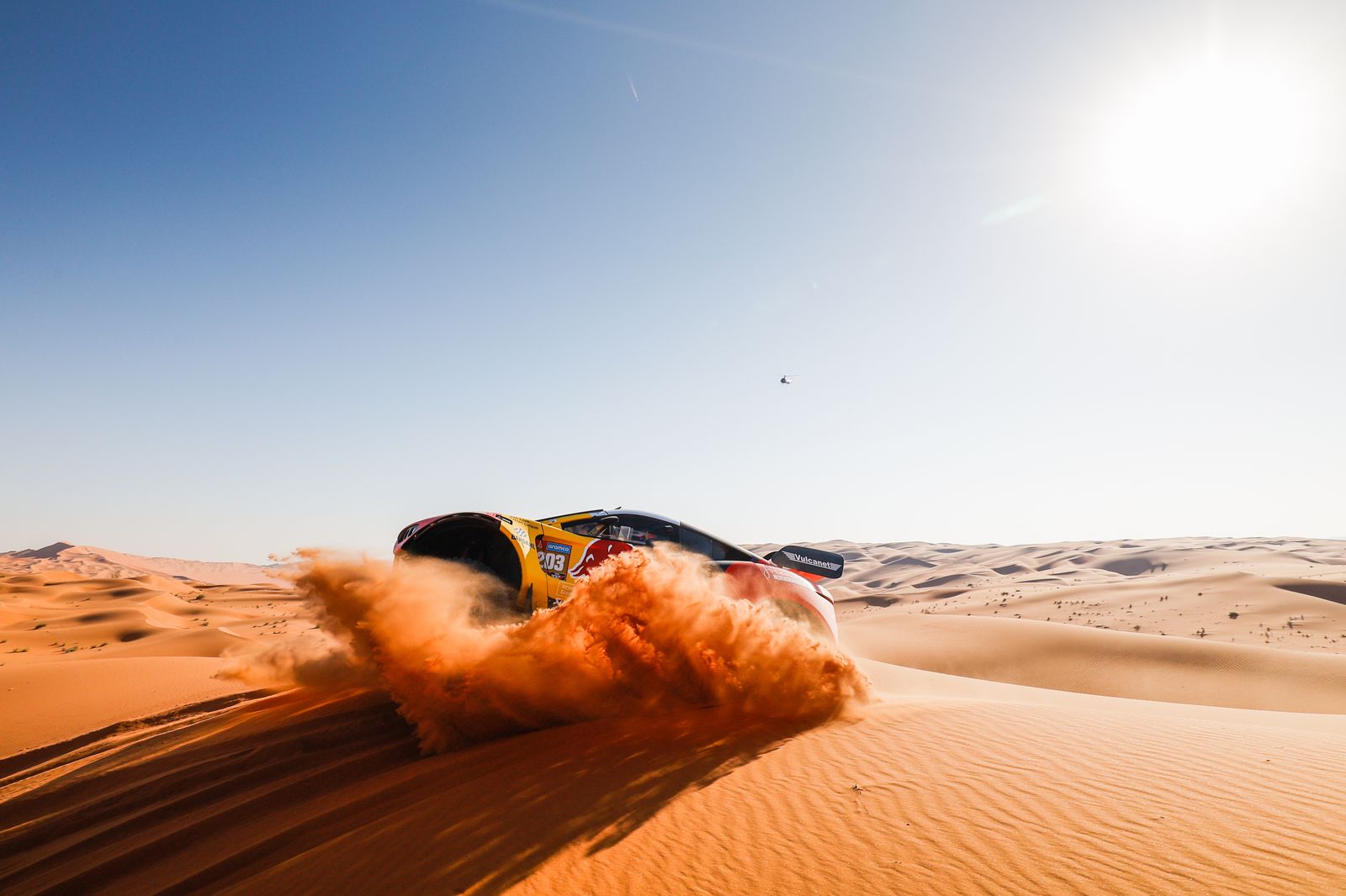 Las espectaculares imágenes del Dakar por las dunas
