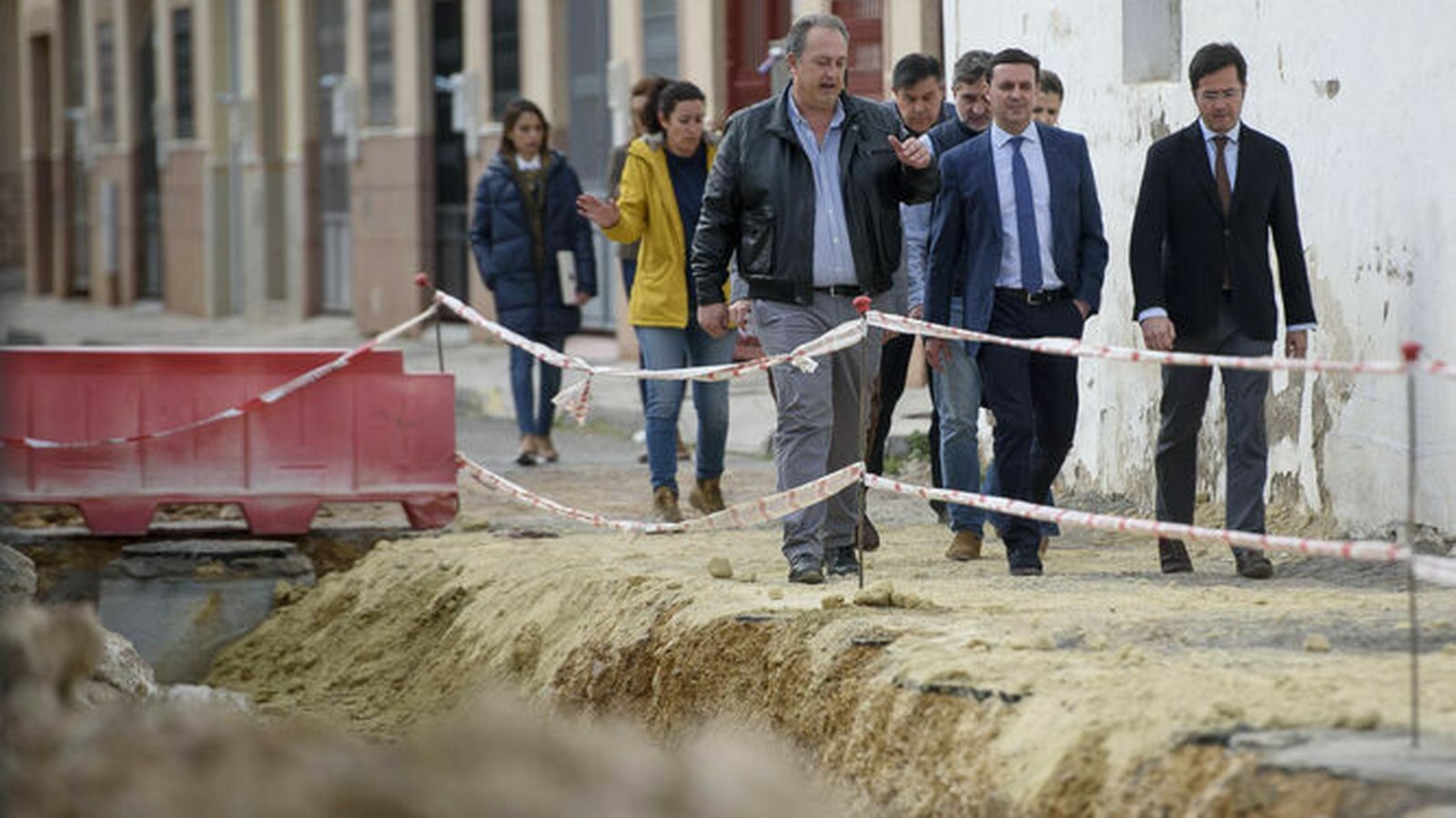 Javier Aureliano García, junto a Francisco Góngora