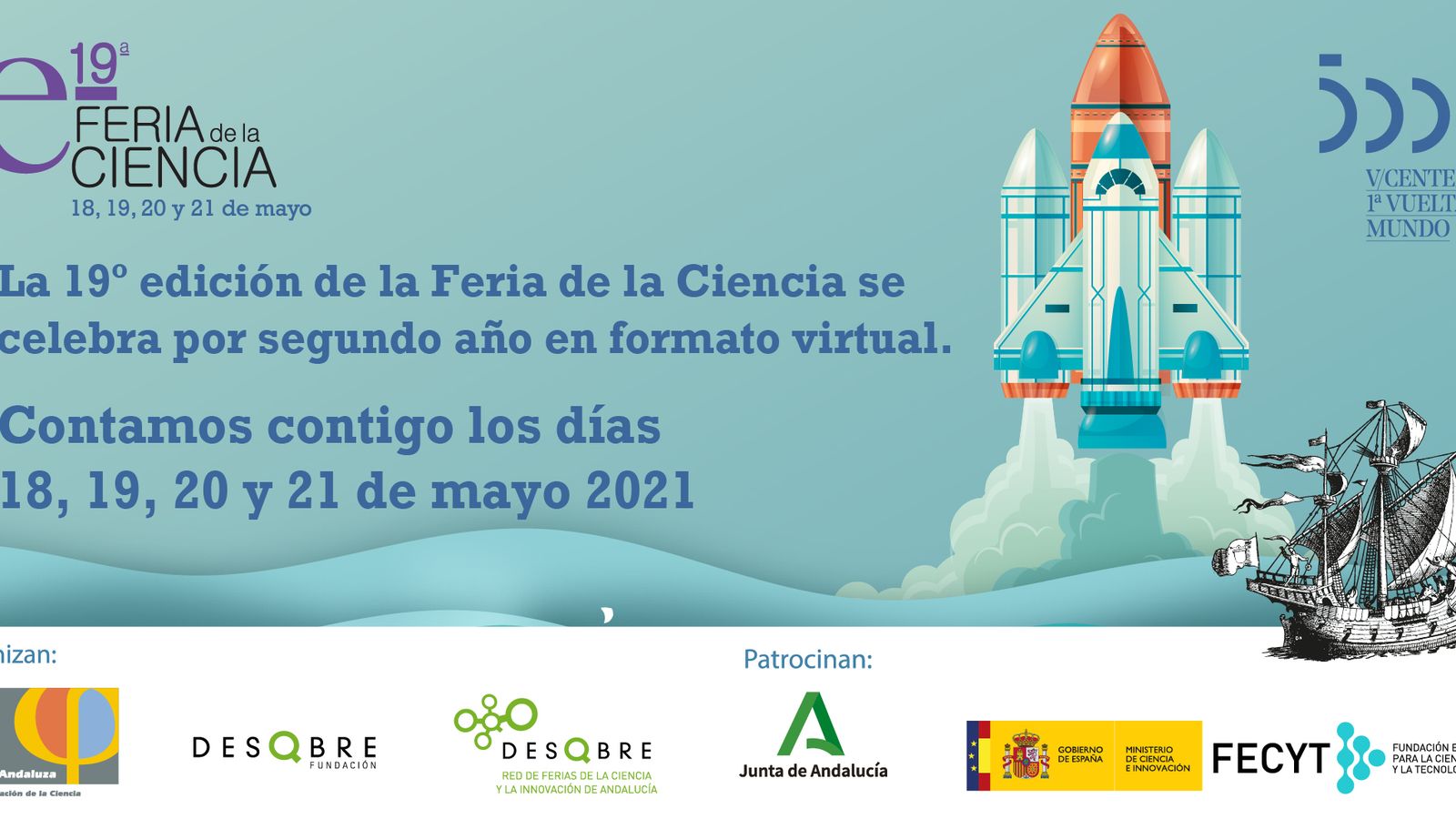Cartel de la Feria de la Ciencia.