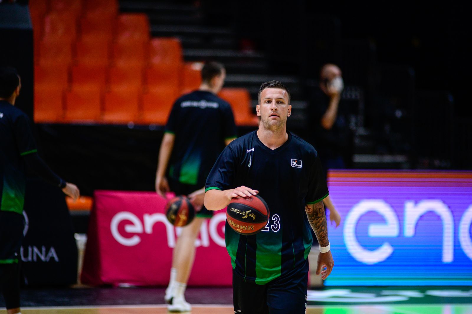 Alen Omic, en la fase final de la ACB.