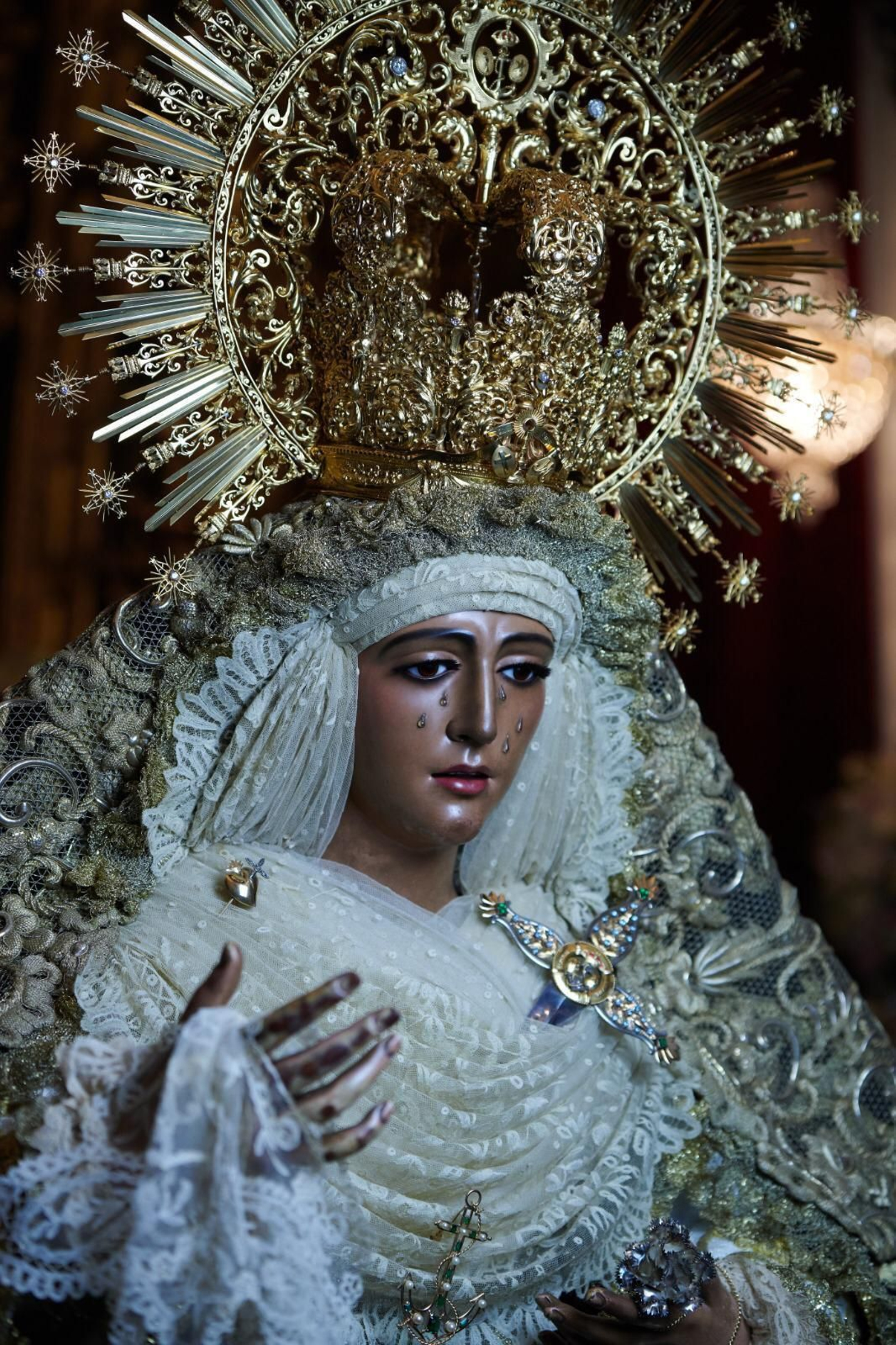 La Esperanza de Triana en este mes de diciembre.