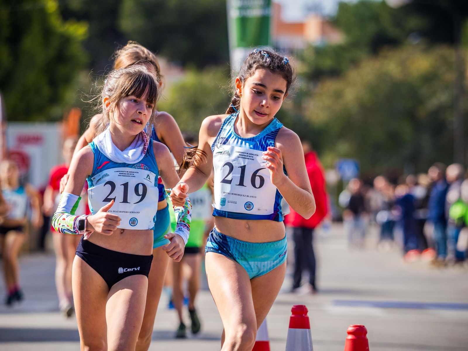 San Fernando acoge el Campeonato de Andalucía de Marcha en Ruta: las imágenes