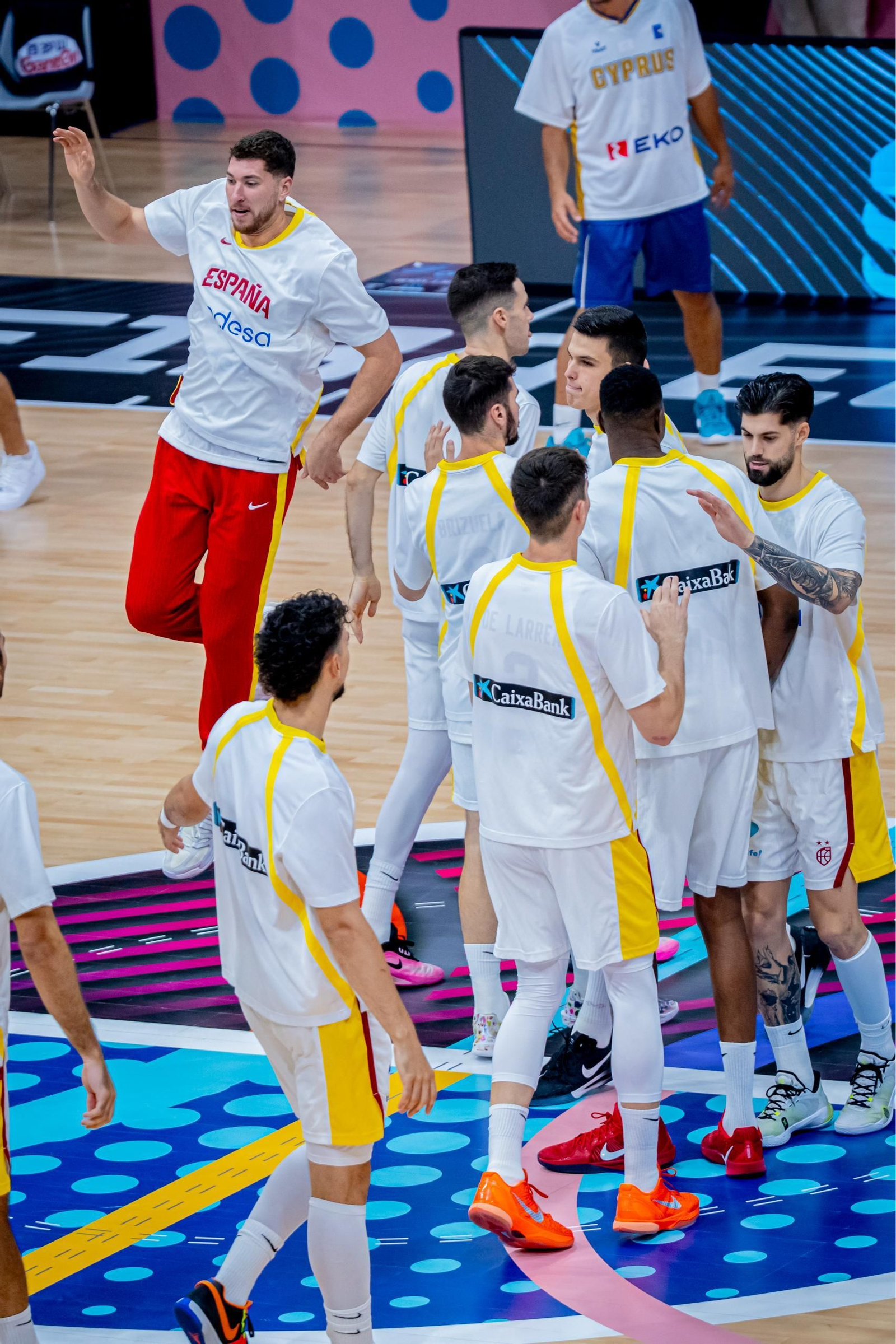 Las fotos del Chipre - España de baloncesto