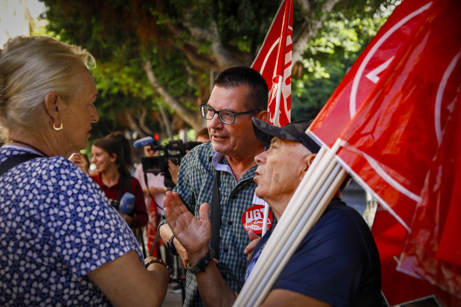 Las imágenes de la manifestación por la "ley de dependencia"