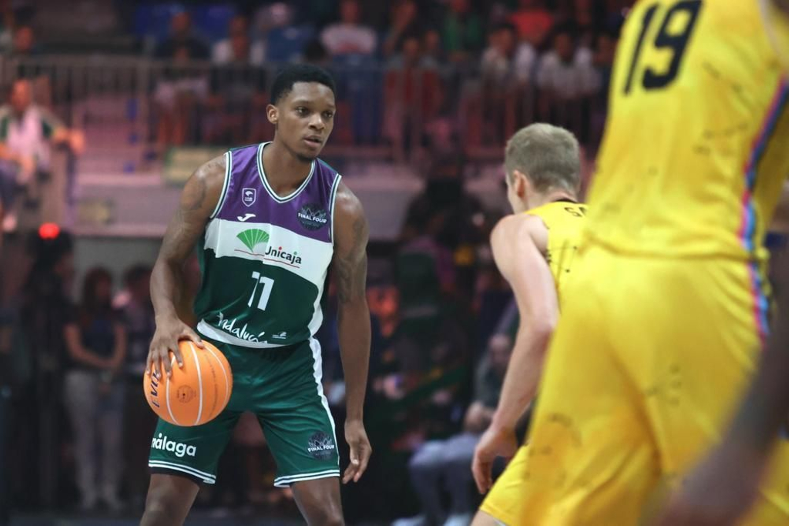 El Unicaja - Lenovo Tenerife, en fotos