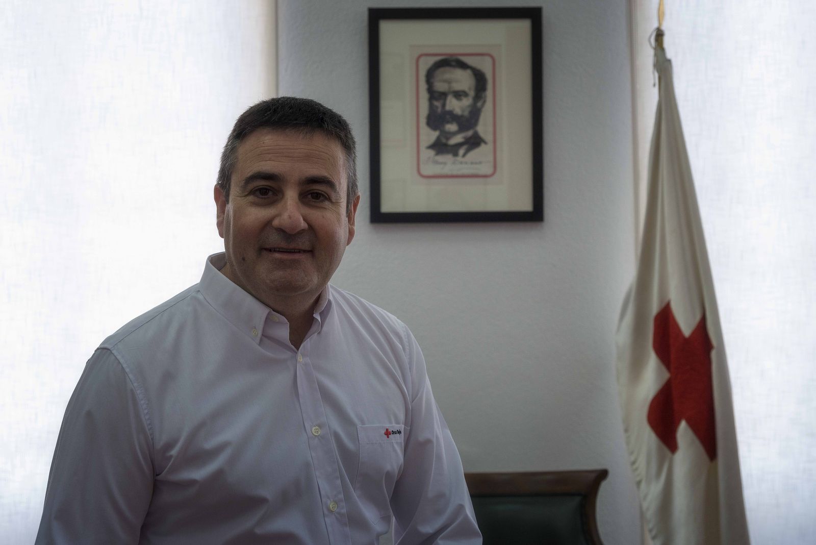 Antonio Alastrué, presidente provincial de Cruz Roja en Almería.