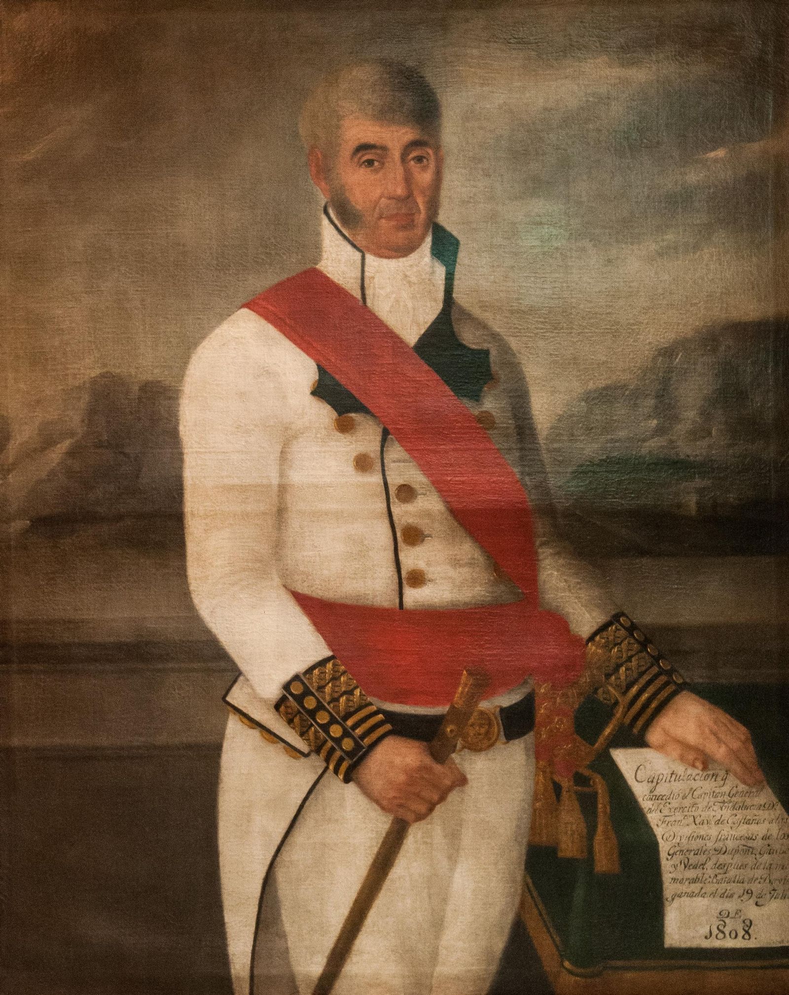 Retrato del general Castaños, anónimo, siglo XIX Museo Municipal de Algeciras.