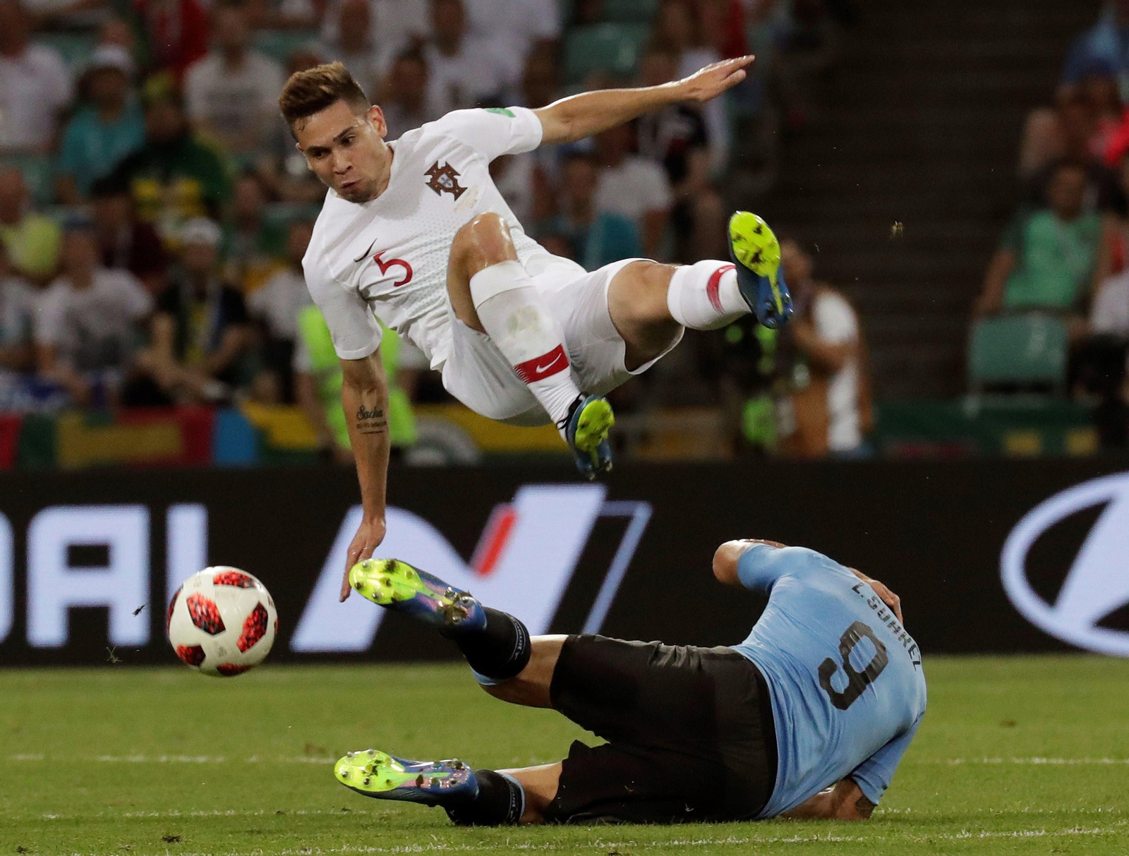 Las imágenes del Uruguay-Portugal