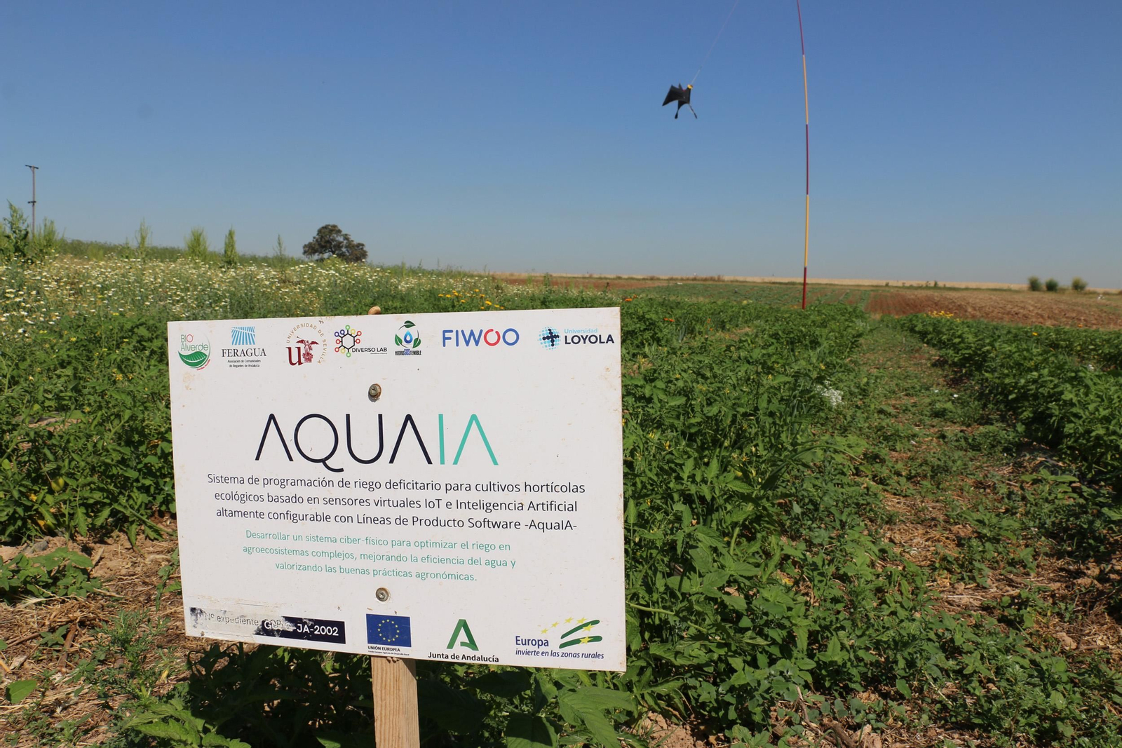 Finca donde se desarrolla el proyecto AquaIA