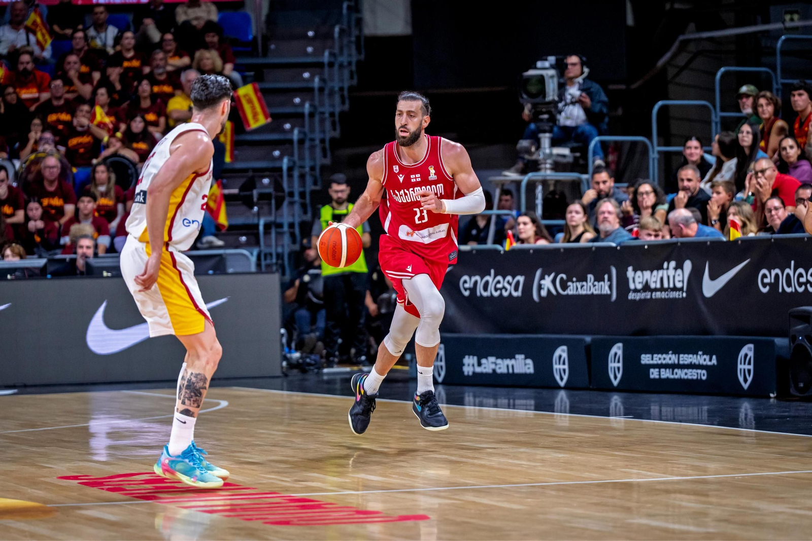 Las fotos del España-Georgia de baloncesto