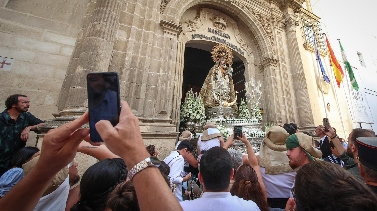 Procesión de la Virgen del Carmen en jerez