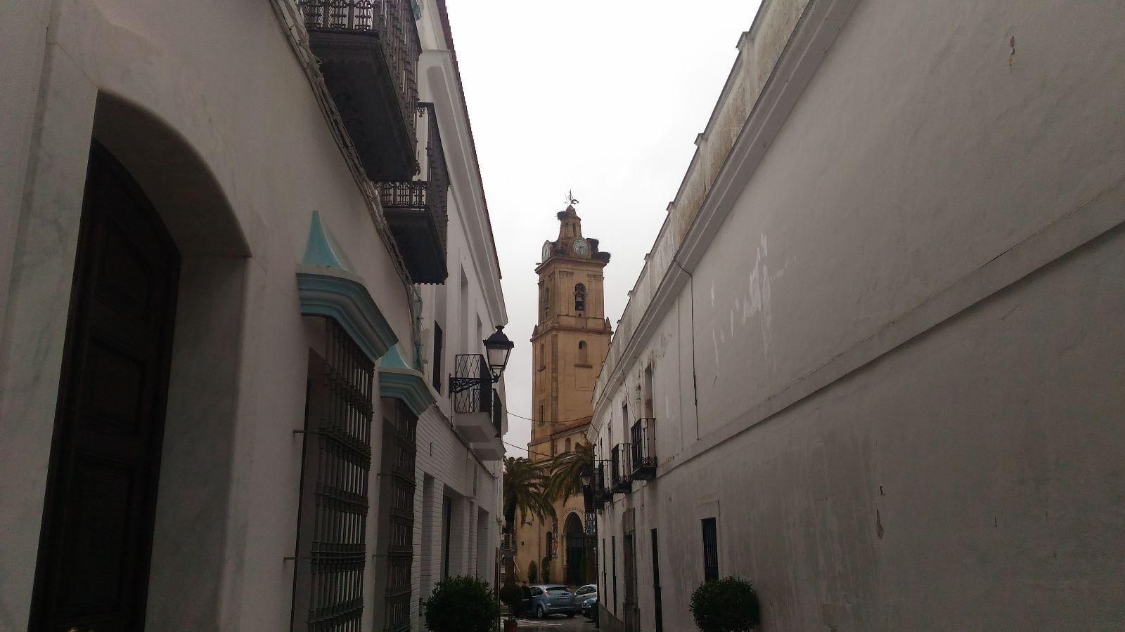 Llegada a Fuente de Cantos.