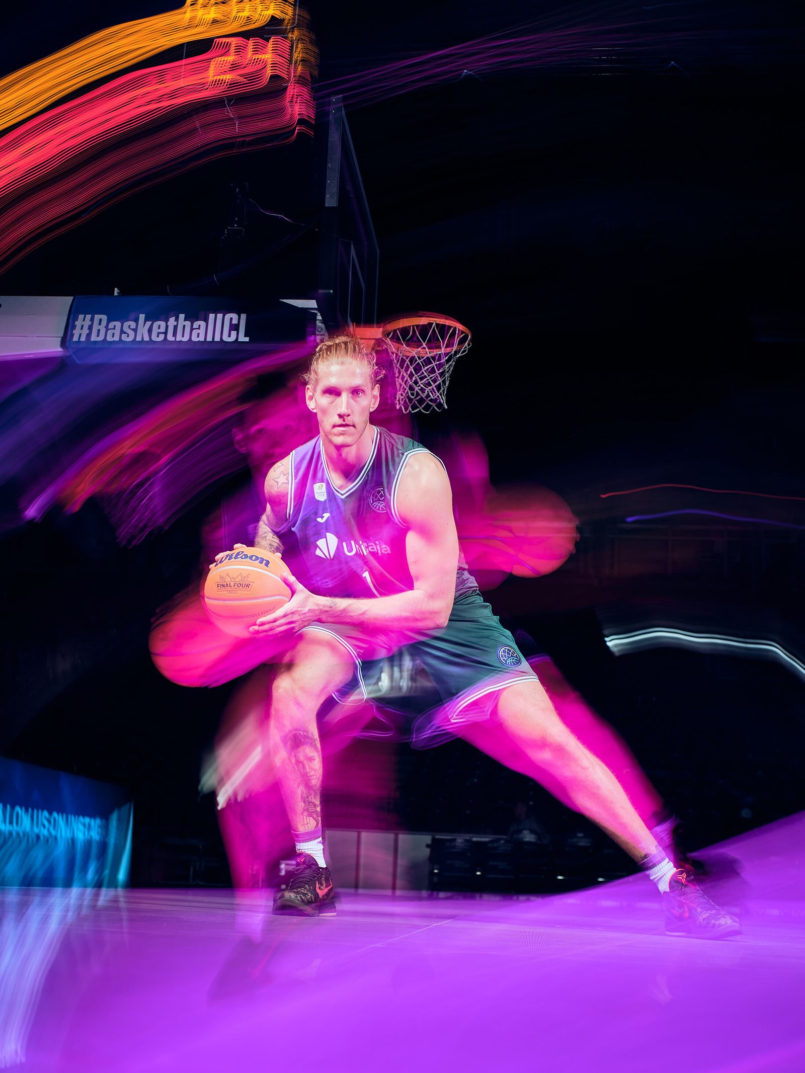 Las futuristas imágenes del Unicaja en el Belgrado Arena