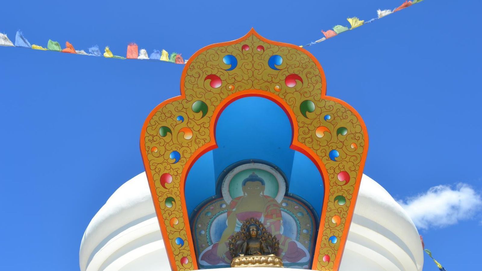 Detalles del templo budista. Detalles del templo budista.