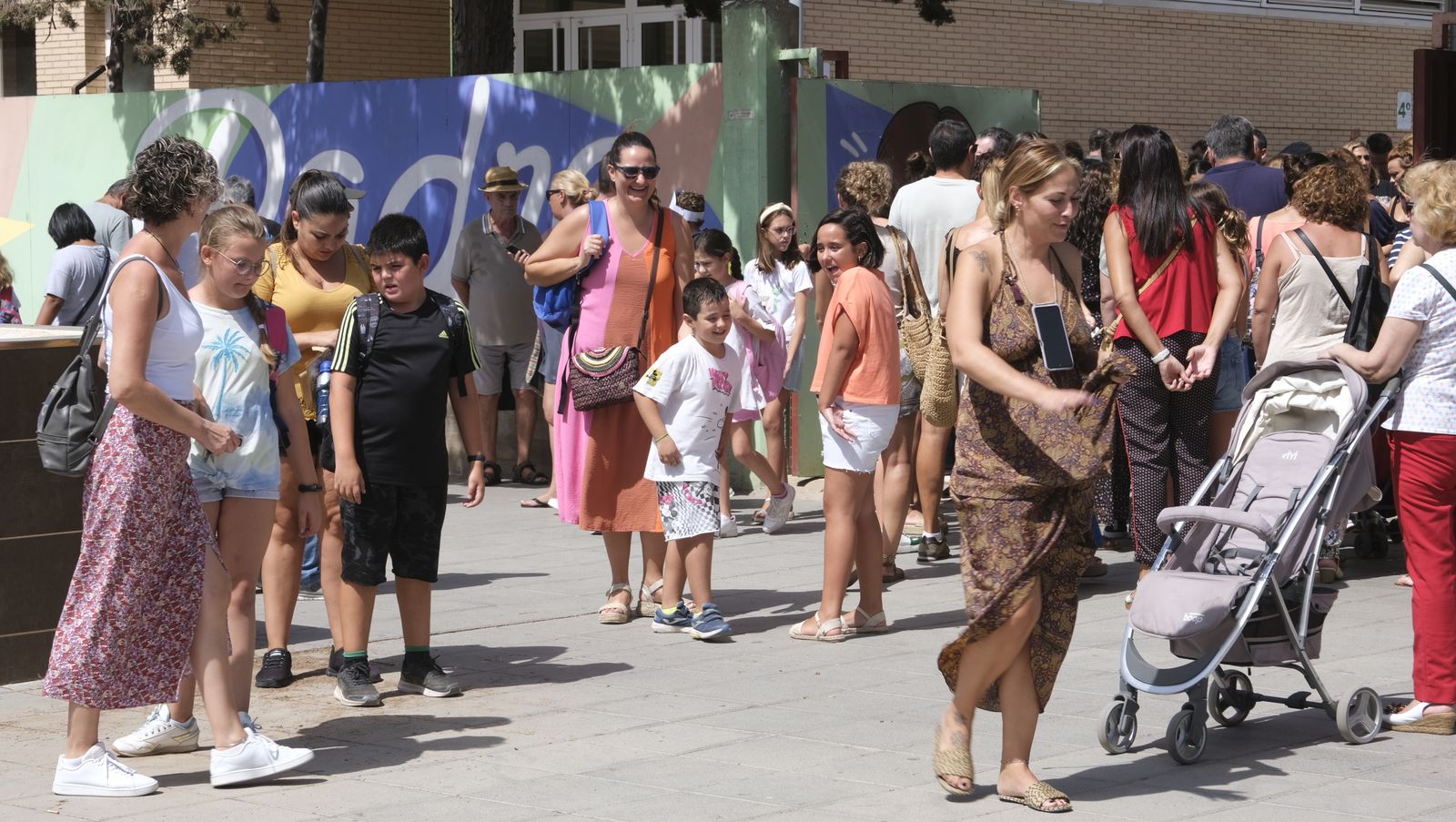Imágenes del primer día de curso escolar en Almería