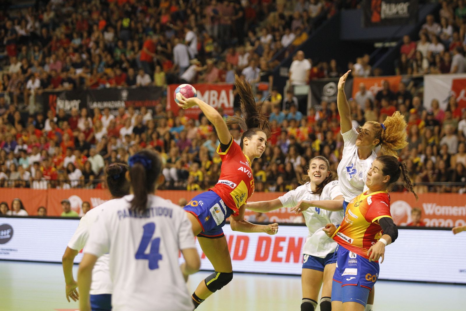 Fotogalería España-Grecia. Balonmano Femenino, fase clasificación Euro 2020