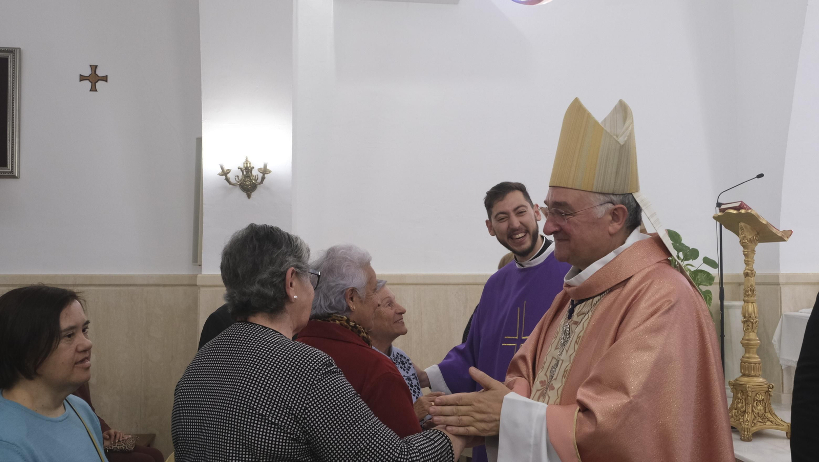 Imágenes de la bendición de la Borriquita de El Alquián, por el Obispo de Almería