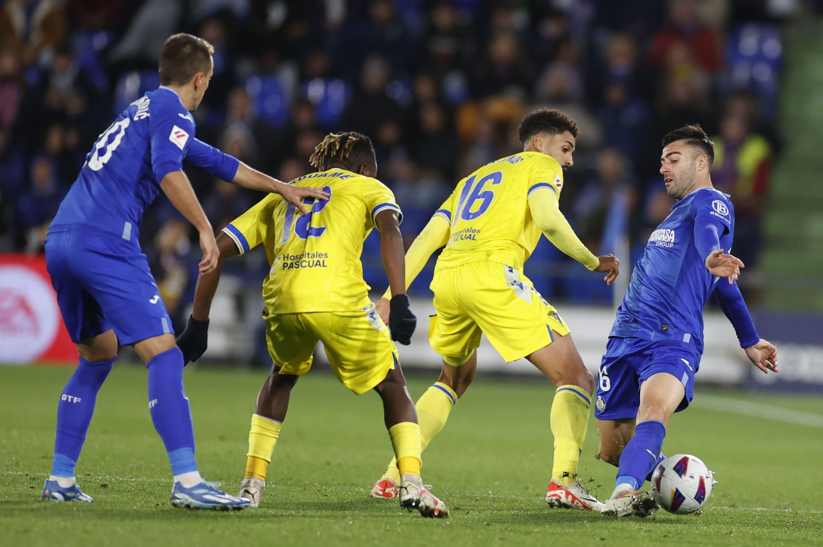 Las imágenes del Getafe-Cádiz CF