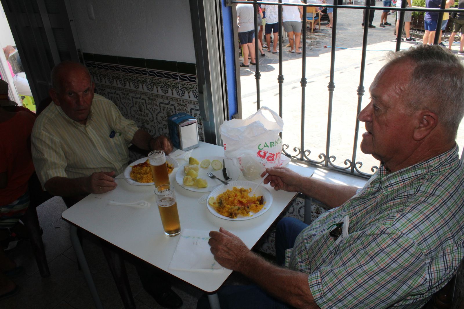 Fotogalería de la paella gigante de Velefique