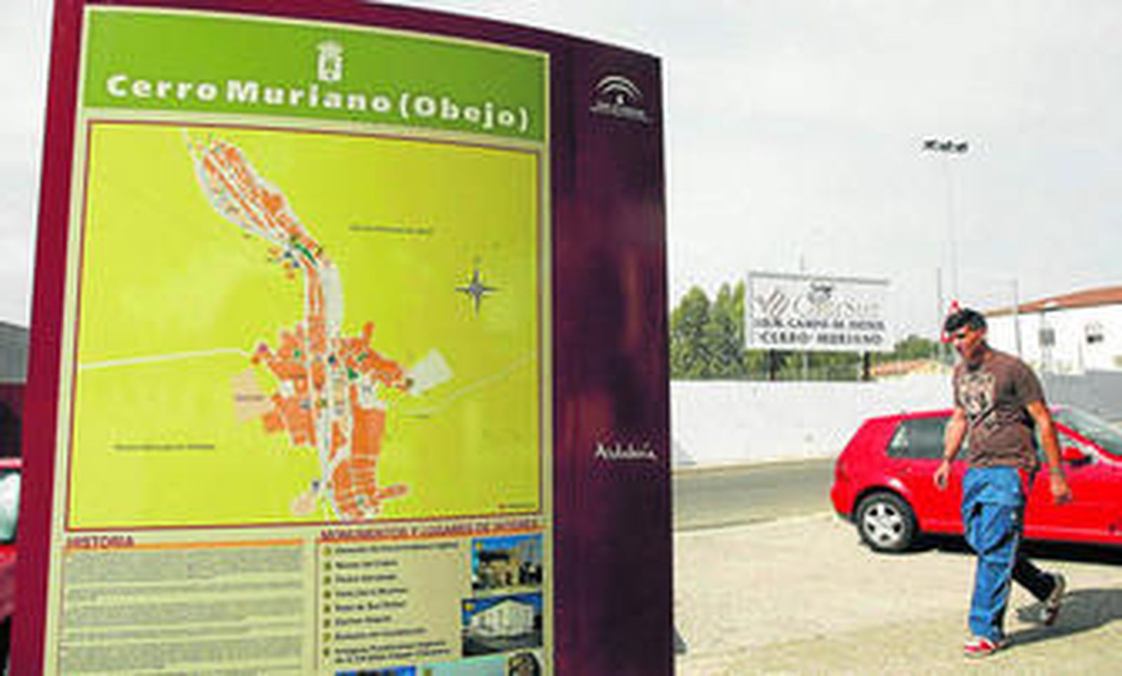 Parte de la barriada de Cerro Muriano que pertenece al municipio de Obejo.