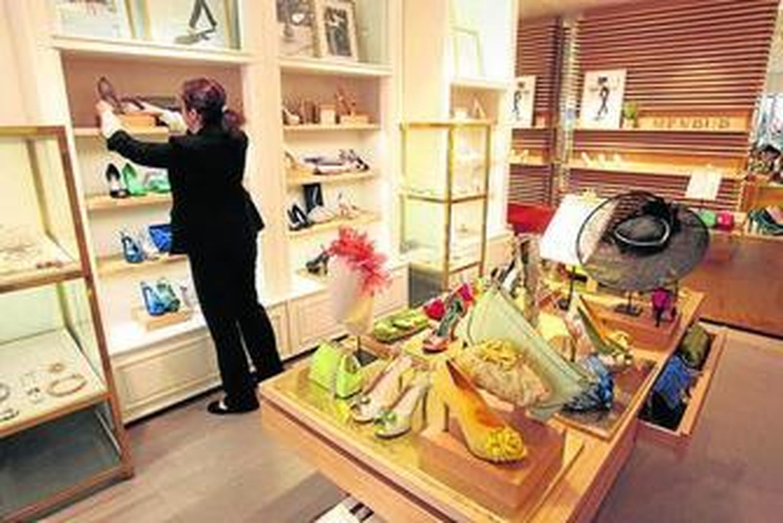 Uno de los espacios de la tienda que Menbur tiene en Cerrajería.